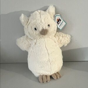 Jellycat medium bashful owl. Rare (retired)